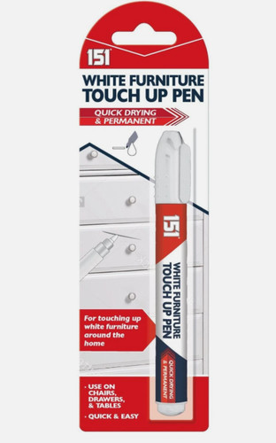 White furniture touch pen - white,