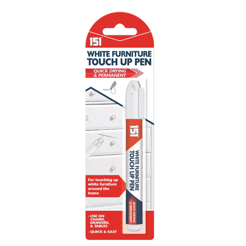 White furniture touch - furniture, pen