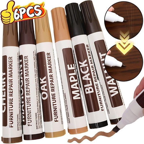 Wood stain touch marker - wood, touch-up