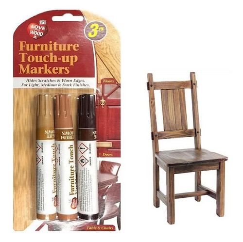 3pk furniture touch markers - 3pk,