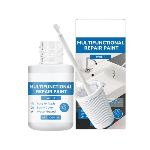 White touch paint repair - up,