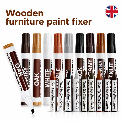 Wood stain touch marker - stain, touch-up