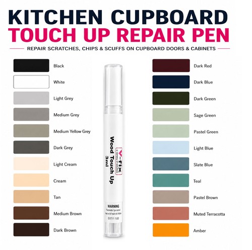 Kitchen cupboard repair paint - kitchen,