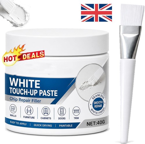 White furniture touch - touch-up, paste
