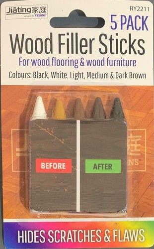 Wood furniture touch - up, filler