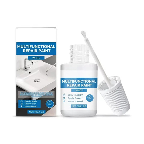 White touch paint repair - up,
