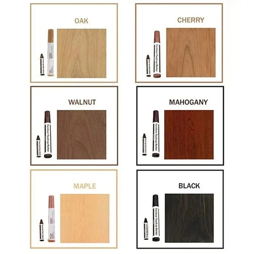 Wood stain touch marker - touch-up,