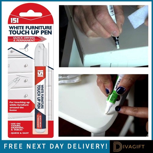 White furniture touch - furniture, pen