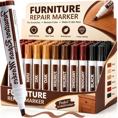 Wood stain touch marker - wood,