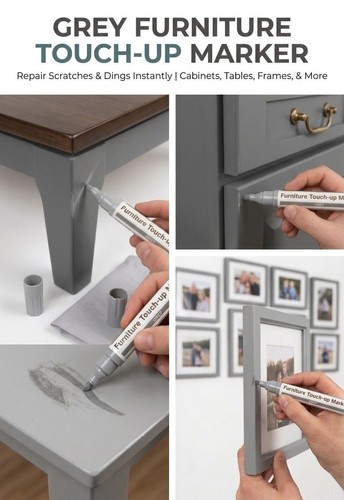 Grey furniture touch marker - furniture,